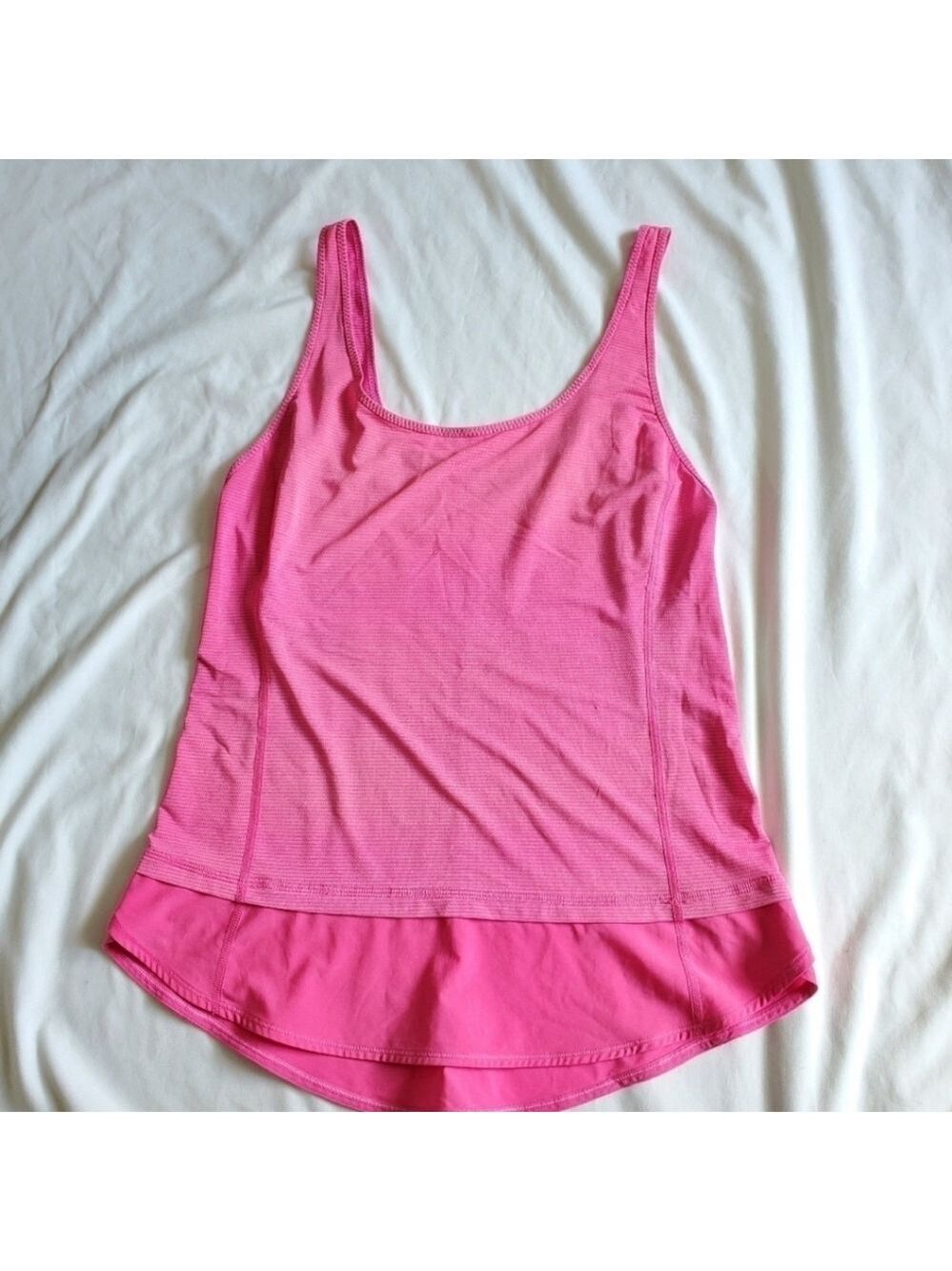 Lululemon Dance Tank Pink Stripe Shell